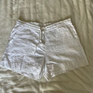 Tommy Bahama Women's White Linen Shorts